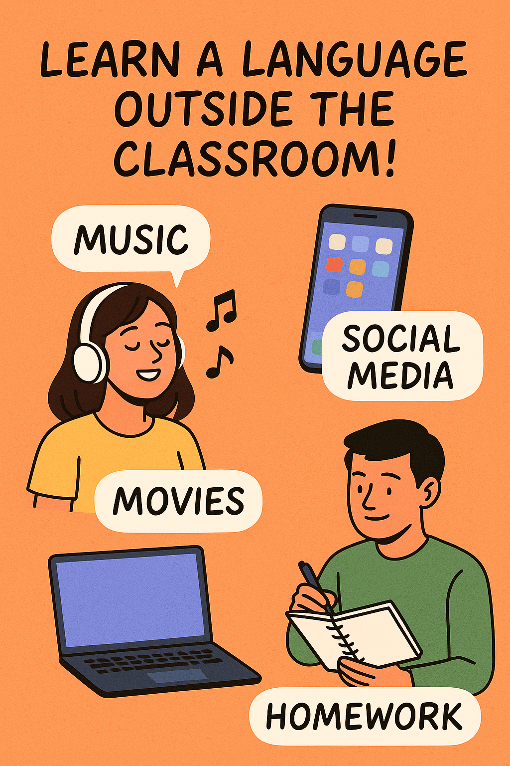 Leia mais sobre o artigo Aprender um idioma vai muito além da aula